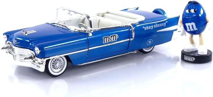 M&M's 1:24 1956 Cadillac El Dorado Die-cast Car