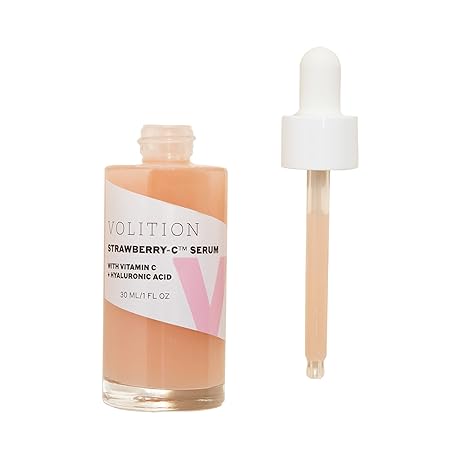 Strawberry-C Brightening Facial Serum - Soothing & Rich in Vitamin C Improves Skin Luminosity 1 fl oz