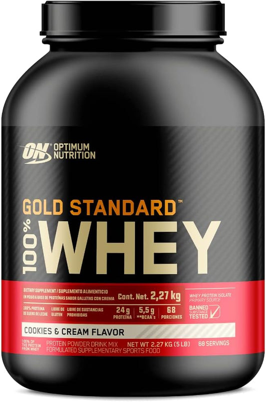 Gold Standard 100% Whey Protein Powder - 4.65 lb