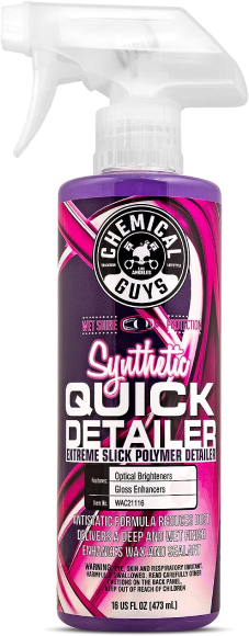 Chemical Guys Synthetic Quick Detailer, Safe for Cars - WAC21116