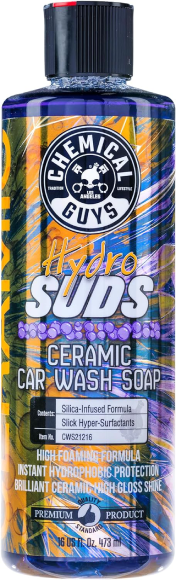 Chemical Guys Hydro Suds Ceramic SiO2 Shine High Foaming Car Wash Soap - CWS21216