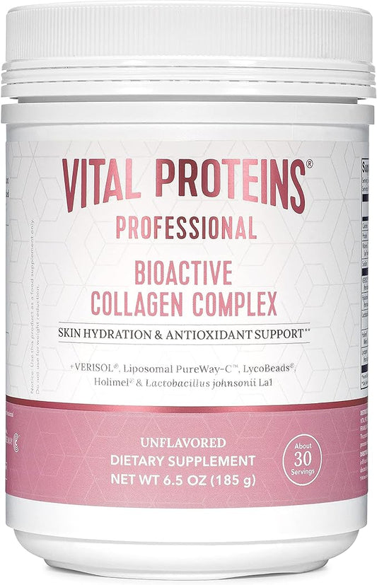 Professional Bioactive Collagen Complex Skin Hydration & Antioxidant Support - 6.5oz