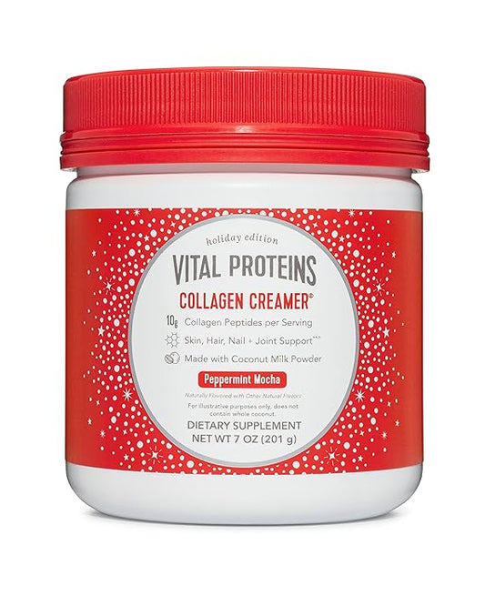 Peppermint Mocha Collagen Creamer 7oz