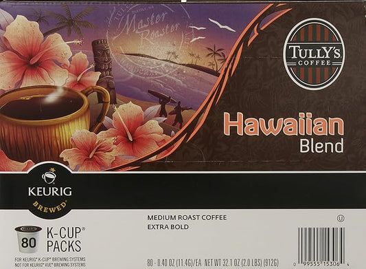 Coffee Hawaiian Blend K-Cups, 80 Count