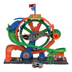 Mattel Hot Wheels City Ferris Wheel Whirl Playset