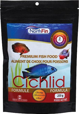 NorthFin Cichlid Formula 3 mm Sinking Pellets Fish Food # 309317