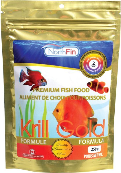 NorthFin Krill Pro 2 mm Sinking Pellets Fish Food # 309331