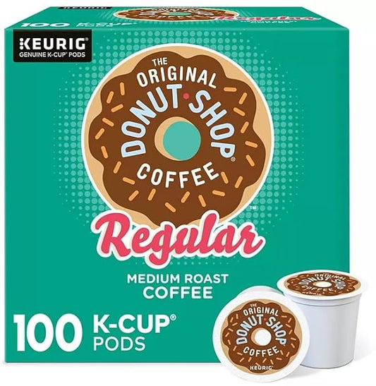 Regular K-Cups, Medium Roast Coffee Pods, 100 Count